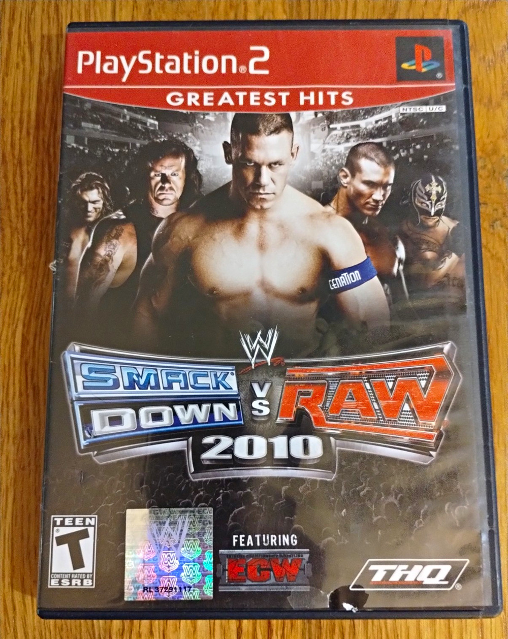 PlayStation 2 PS2 Smack Down vs RAW 2010 Greatest Hits